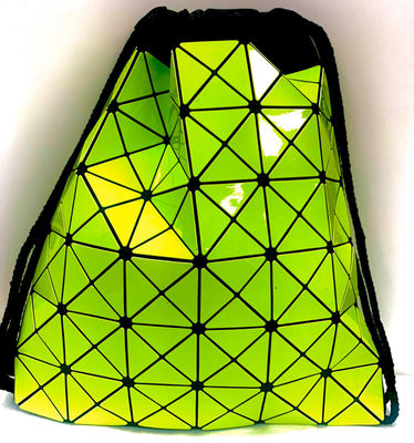 Worek / plecak kanarkowy lakierowany duży gradient