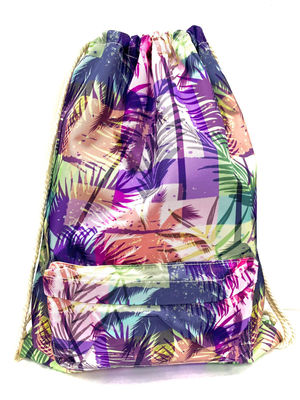 Worek / plecak kolorowe palmy
