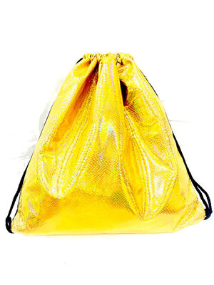 Worek / plecak żółty holo