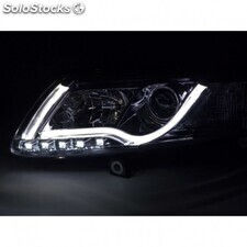 Xenon Daylight headlights with LED lightbar DRL Audi A6 4F Yr. 04-08 - Foto 3