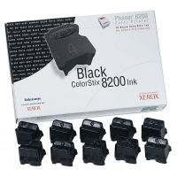 Xerox 016204400 tinta sólida ColorStix negro 10 unidades (original)