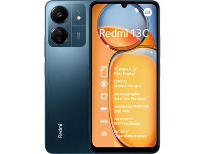 Xiaomi Redmi 13C Dual Sim 4/128GB Navy Blue de MZB0FL8EU