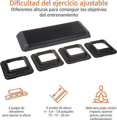 Yaheetech Step de Aeróbic Antideslizante Altura Adjustable - Foto 2