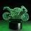 Yeduo 3D Led Motorcyclenight Table Lamp - 1