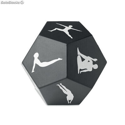 Yoga-Würfel schwarz MIMO6546-03