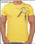Young Rich t-shirt Clubwear &amp;quot;go go girls&amp;quot; yr-1911-9809 giallo - 1