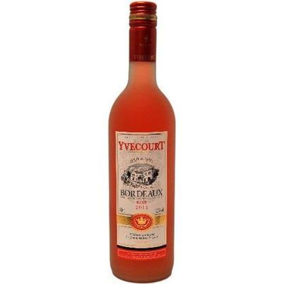 Yvon Mau Vin rosé Bordeaux Cellier Yvecourt : la bouteille de 75cL - Photo 2