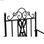Záhradná stolička DKD Home Decor Czarny Metal (63,5 x 52 x 98 cm) - 4