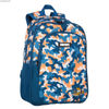 Zaino Scuola Fortnite Blue Camo Doppio Scomparto Adattabile a carrello