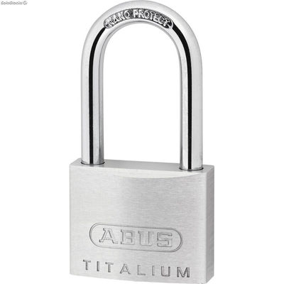 Zamek na klucz ABUS Titalium 64ti/40hb40 Stal Aluminium Długi (4 cm)