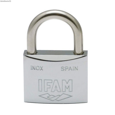 Zamek na klucz IFAM Inox 40 Łuk Stal nierdzewna (40 mm)