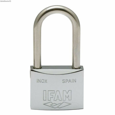 Zamek na klucz IFAM INOX 40AL Stal nierdzewna Długi (40 mm)