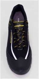 Zapato de piel nobuk negro goodyear G1388601C36 - Foto 3