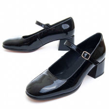 Zapato De Piel Para Mujer Color Negro Talla 35