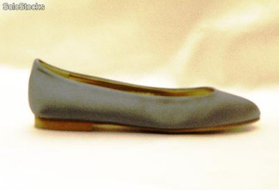 zapato de raso Flat - Foto 2