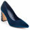Zapato De Tacon Para Mujer Color Azul Talla 38 - Foto 3