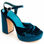 Zapato De Tacon Para Mujer Color Azul Talla 40 - Foto 3