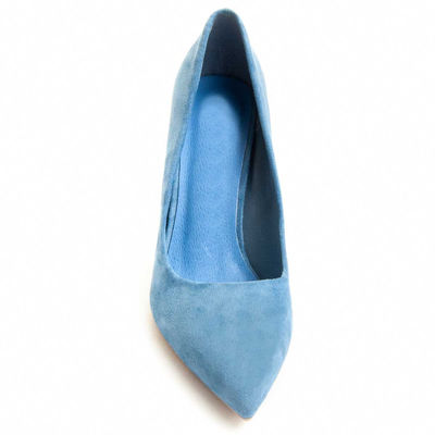 Zapato De Tacón Para Mujer Color Azul Talla 41 - Foto 4