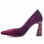 Zapato De Tacon Para Mujer Color Burdeos Talla 39 - Foto 5