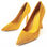 Zapato De Tacón Para Mujer Color Naranja Talla 35 - 1