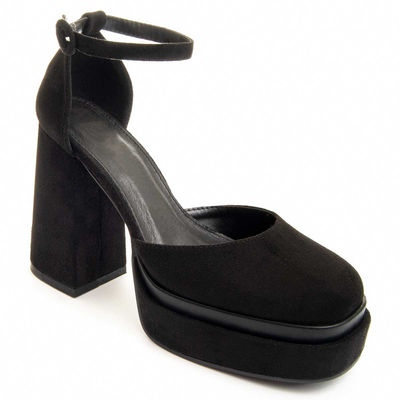 Zapato De Tacon Para Mujer Color Negro Talla 35 - Foto 3