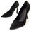 Zapato De Tacón Para Mujer Color Negro Talla 35 - 1