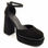 Zapato De Tacon Para Mujer Color Negro Talla 36 - Foto 3