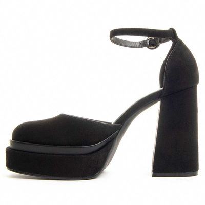 Zapato De Tacon Para Mujer Color Negro Talla 36 - Foto 5