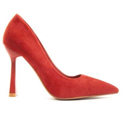 Zapato De Tacón Para Mujer Color Rojo Talla 41 - Foto 2