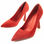 Zapato De Tacón Para Mujer Color Rojo Talla 41 - 1