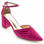 Zapato De Tacón Para Mujer Color Rosa Talla 37 - Foto 2
