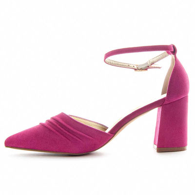 Zapato De Tacón Para Mujer Color Rosa Talla 37 - Foto 5