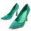 Zapato De Tacón Para Mujer Color Verde Talla 37 - 1