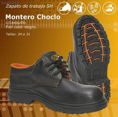 Zapato de trabajo Montero Choclo Tipo Borceguí