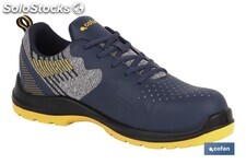 Zapato Deportivo | Seguridad S1P-SRC |Modelo Solana | Color Azul | Suela