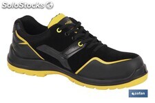 Zapato Deportivo | Seguridad S3-SRC ESD | Modelo Montiel | Color Negro | Suela