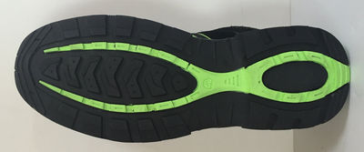 Zapato serraje negro/verde S1P sra t-39 ferko ZF140-50VF/39 - Foto 3