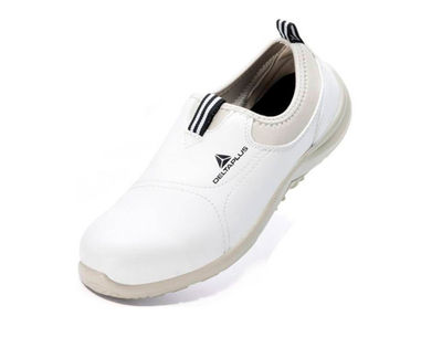 Zapatos de seguridad deltaplus microfibra pu suela pu mono-densidad color blanco - Foto 3
