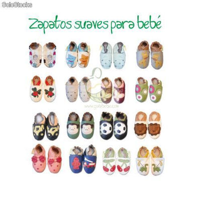 Zapatos en Cuero Natural para Bebés marca Gaia Bebé - Foto 3