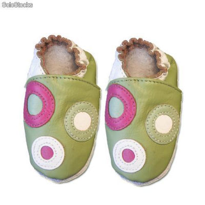 Zapatos en Cuero Natural para Bebés marca Gaia Bebé - Foto 4