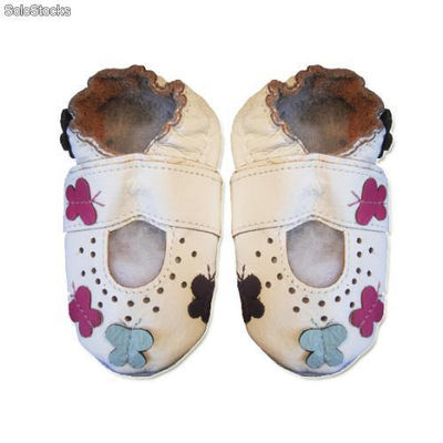 Zapatos en Cuero Natural para Bebés marca Gaia Bebé - Foto 5