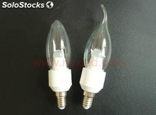 Zarowki led 3Watt e14/e27, led candle bulbs for chandelier lighting