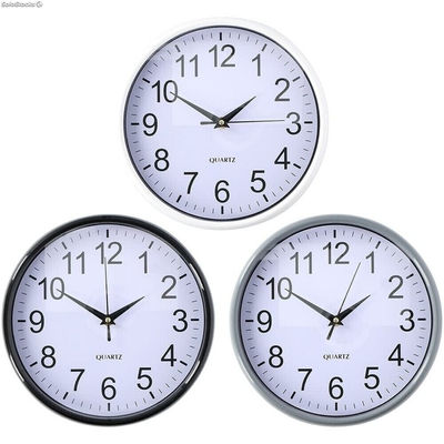 Zegar Ścienny 25 x 3 cm Wielokolorowy polipropylen