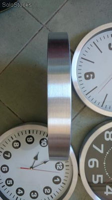 Zegar ścienny 30 cm aluminium różne wzory - Zdjęcie 4