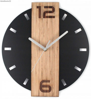 Zegar ścienny bambus 40 cm