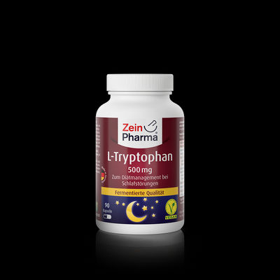 ZeinPharma L-Tryptophan 500 mg 90 gélules &amp;quot;Germany&amp;quot; - Photo 3