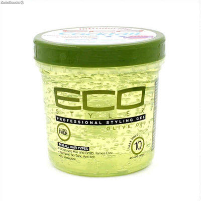 Żel średnio utrwalający Eco Style I811A Oliwa z oliwek (473 ml)
