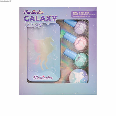 Zestaw do Makijażu dla Dzieci Martinelia Galaxy Dreams Nails Tin Box 5 Części (5