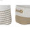 zestaw koszyków DKD Home Decor Biały Bawełna Juta (45 x 45 x 54 cm) (6 Części) - 4
