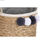 zestaw koszyków DKD Home Decor Naturalny Bawełna Pompony Naturalne Włókno (40 x - 2